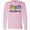 AD-Pink, variant on Inktastic Merry Christmas Rainbow Holiday Lights Long Sleeve T-Shirt
