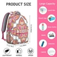 thumbnail image 6 of Ancient Mantra Inspired Backpack - Ergonomic Weight Distribution School Bag, Comfortable Commuter Gift for Walking to Campus, 6 of 6
