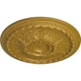 thumbnail image 3 of 28"OD x 2 3/4"P Stockport Ceiling Medallion (Fits Canopies up to 6 1/4"), Hand-Painted Pharaohs Gold, 3 of 6