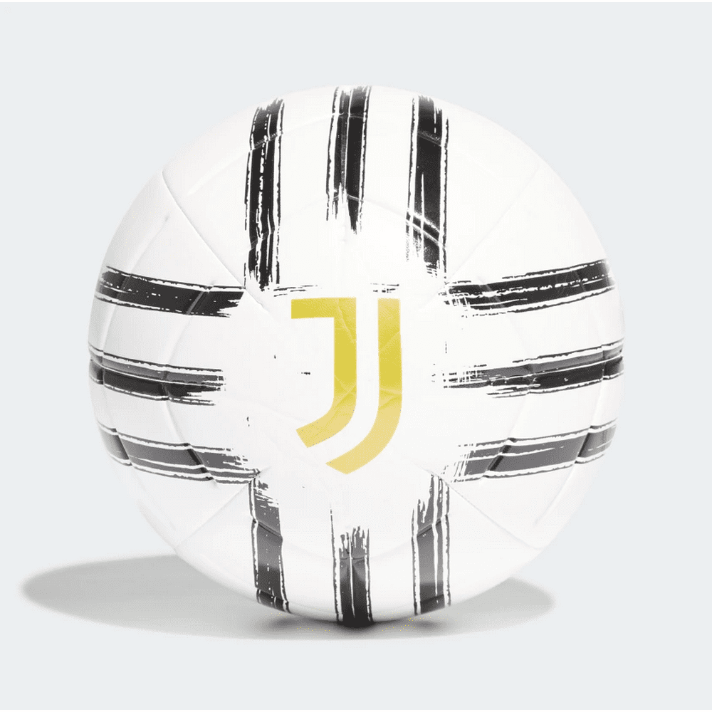 Adidas Juventus Turin Club Soccer Ball, Size 5, White/Pantone/Matte