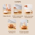 thumbnail image 5 of YiJuHui 1 Pcs Aroma Diffuser for Essential Oil Large Room,Office Essential Oil Diffusers for Home Kids, Cool Mist humidifier for Bedroom Quiet with Ambient Light, 5 of 6