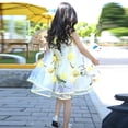 thumbnail image 5 of Lindreshi Baby Girl Dresses Summer Baby Girls Kids Flower Princess Dress Pageant Wedding Party Evening Dress, 5 of 8
