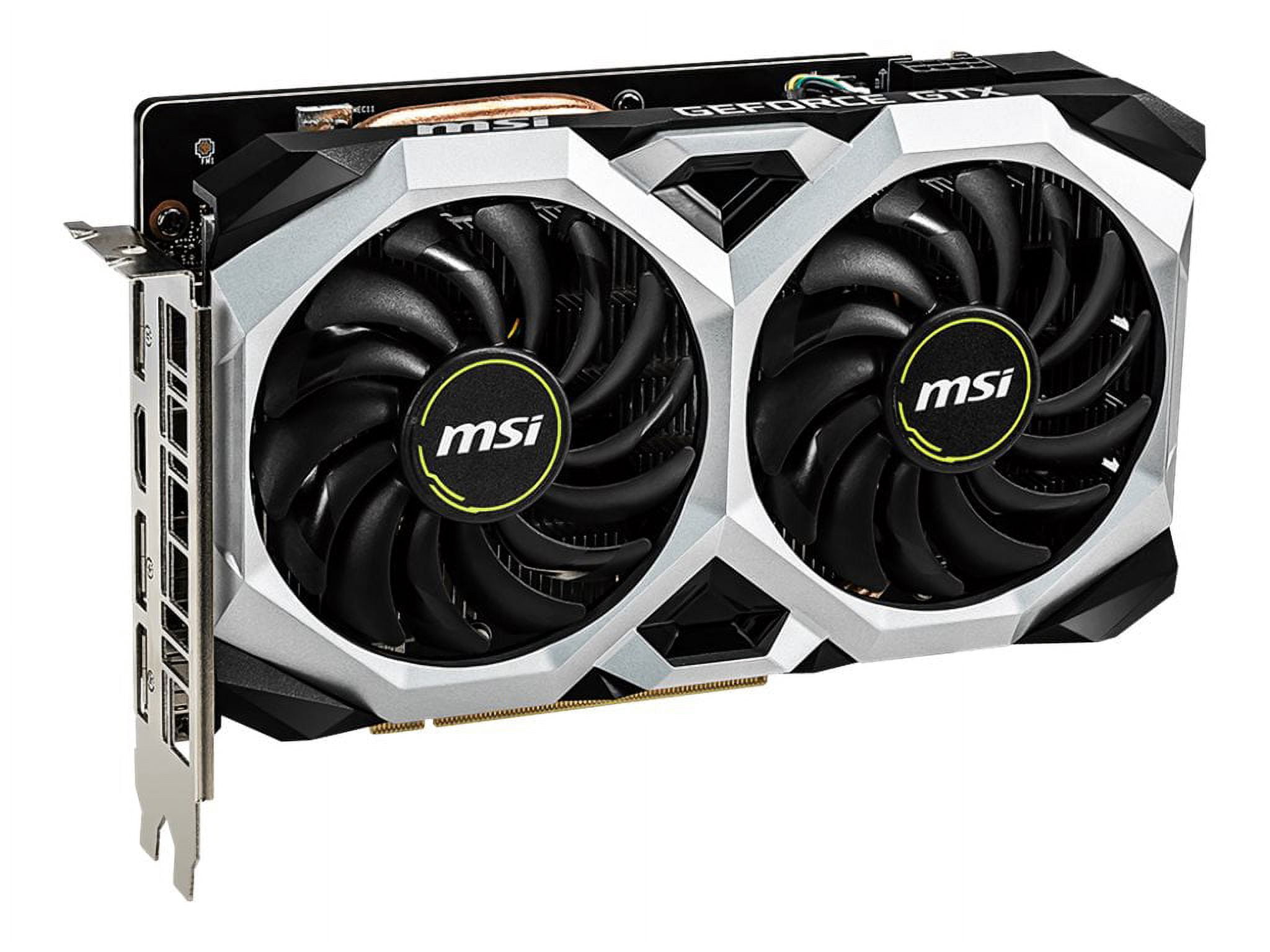 MSI G1660TVXS6C Ventus GeForce GTX 1660 Ti Graphics Card