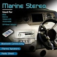 thumbnail image 5 of Marine Stereo Receiver Speaker Kit - In-Dash LCD Digital Console Built-in Bluetooth & Microphone 6.5" Waterproof Speakers 2 w/MP3/USB/SD/AUX/FM Radio Reader & Remote Control - Pyle PLCDBT65MRW, 5 of 6