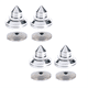 thumbnail image 1 of 4 Piezas de 28 X 25 mm para Soporte de Altavoz, Almohadillas para los Pies, Caja de Altavoz de Cobre Puro, Clavos Cónicos para el Suelo, Clavos Dorados, 1 of 5