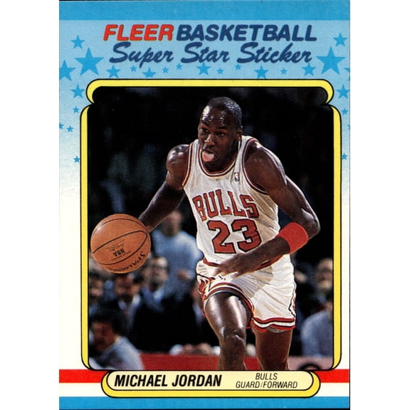 1988-89 Fleer Michael Jordan Sticker