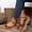 Brown, variant on YOUYEDIAN Orthopedic Sandals for Women Arch Support Summer Flat Sandals Wide Slip on Non Slip Work Shoes Vacation Beach 2026 New Foam Shoes (Beige)