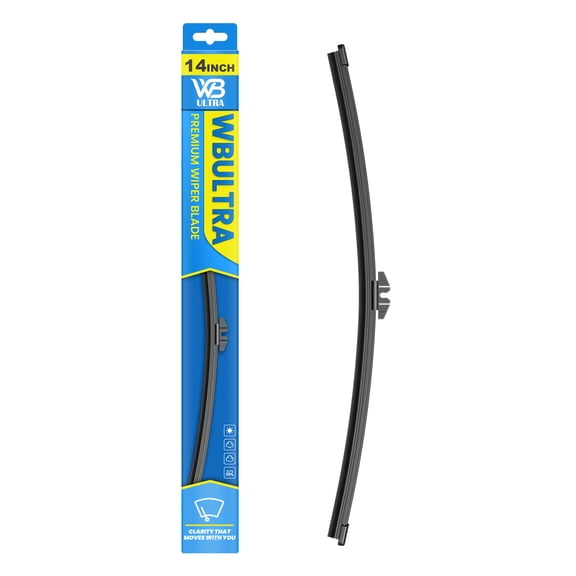 WBULTRA Rear Windshield Wiper Blade 14 Inch Replacement for BMW X5 2019-2022 Volvo V70 2008-2010 XC40 2019-2022 Back Window Wiper blades