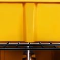 thumbnail image 3 of Seville Classics 8-Tier NSF 24-Bin Rack, 36" W x 14.25" D x 63.5" H, Yellow, 3 of 13