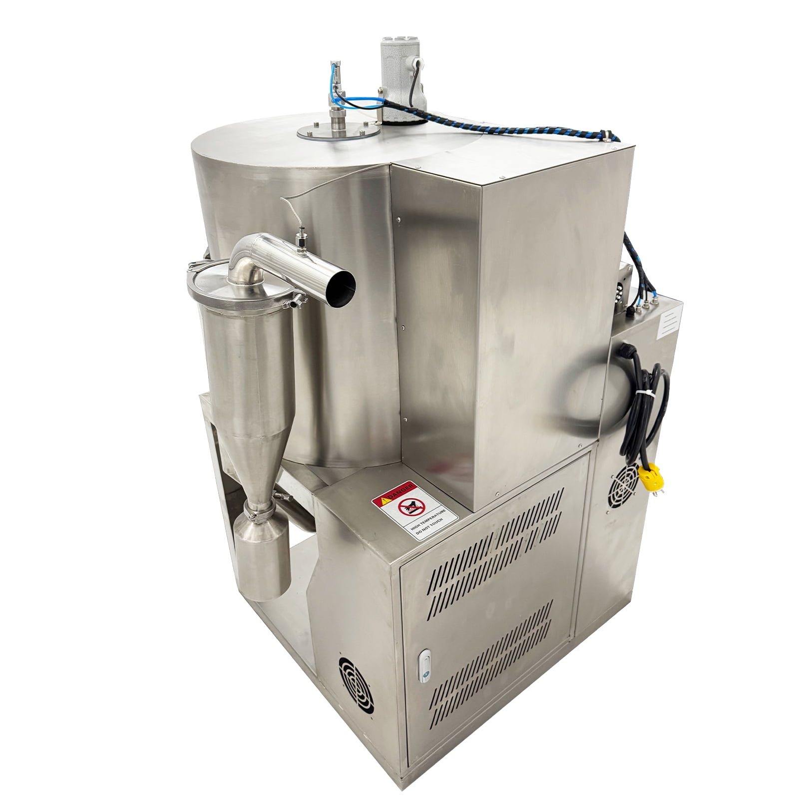 Lab Mini Spray Dryer Liquid Drying Machine Food Grade Liquid Dry Equippment 220V 3L/H Evaporation