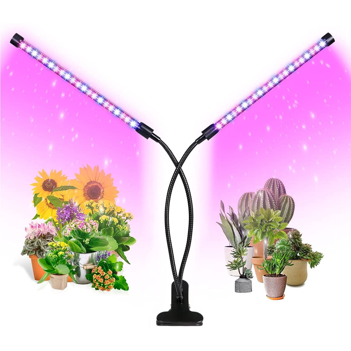 LED Grow Light Clipon Plant Lamp for Indoor Plants Upgraded Version