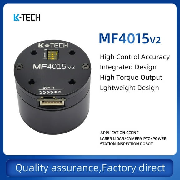 MF4015v2(RMD-L-4015)BLDC,micro/servo Motor,FOC, Inspection Robot, Balanced Vehicle, Turntable, Wheeled Pipe Robot,clamping Jaw