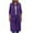 Womens Clothing Purple, variant on Womens Long Length Fall Coats, Zip Up Jacket for Women Winter Fashion Warmth Solid Color Lapel Long Sleeve Pullover with Pockets