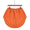 thumbnail image 2 of Prolriy Rallonge de Chemise pour Femmes, Extensions de Chemise pour Femmes, Haut Tout en Bas Superposé à la Taille avec Élastique, Extension de Chemise Superposée, Jupes en Bas pour Femmes Rouge P, 2 of 3