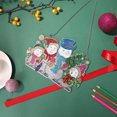 thumbnail image 1 of Cuadros Decorativos DIY apliques diamante muñeco de nieve árbol de Navidad colgador de pared acrílico Kit colgante Tmvgtek embutido en tela, 1 of 7