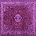thumbnail image 1 of Ahgly Company Indoor Square Persian Purple Traditional Area Rugs, 6' Square, 1 of 4