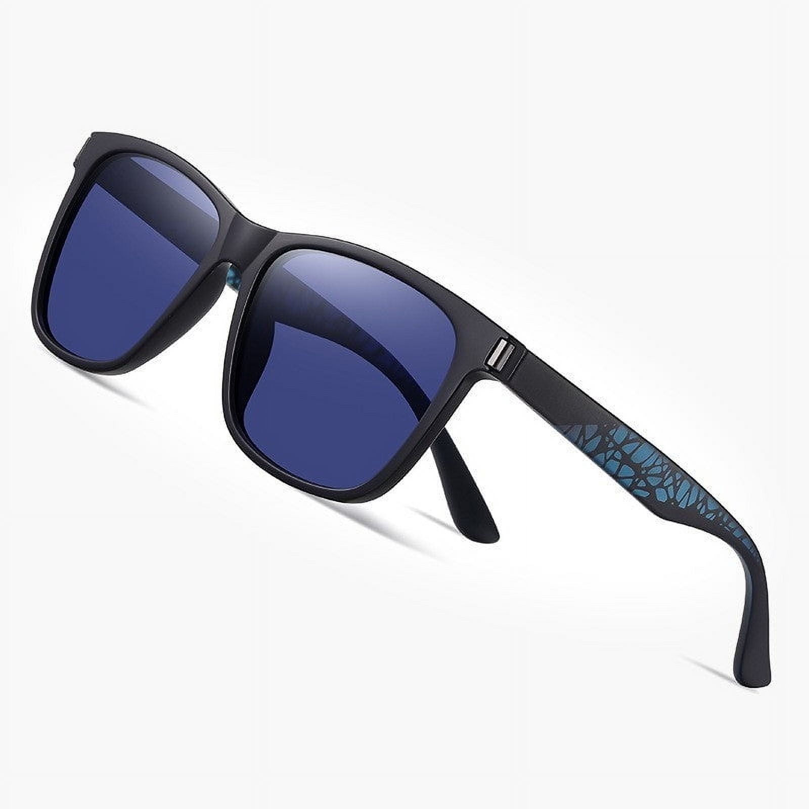 Polarized Sunglasses for Men and Women UV Protection Outdoor Sports Cycling Driving Travel TAC Lenses Matte Black Frame