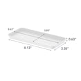 thumbnail image 7 of Yamazaki Home Vanity Tray - Flat - Two Sizes, White, Steel, 4" x 8.5", No Assembly, 7 of 7