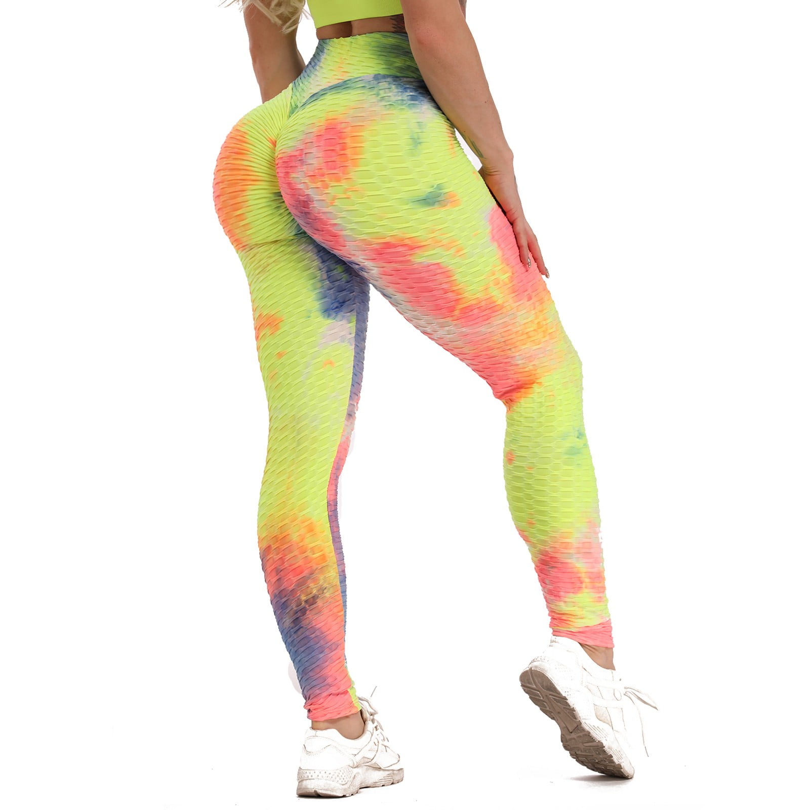 Fittoo FITTOO Sexy Women Booty Yoga Pants Women High Waisted Ruched