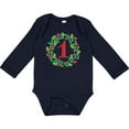 thumbnail image 3 of Inktastic Christmas First Birthday One Year Old Boys or Girls Long Sleeve Baby Bodysuit, 3 of 5