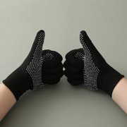 12 Pair Single Sided Working Gloves Polyester Cotton Work Gloves with Grip Dots