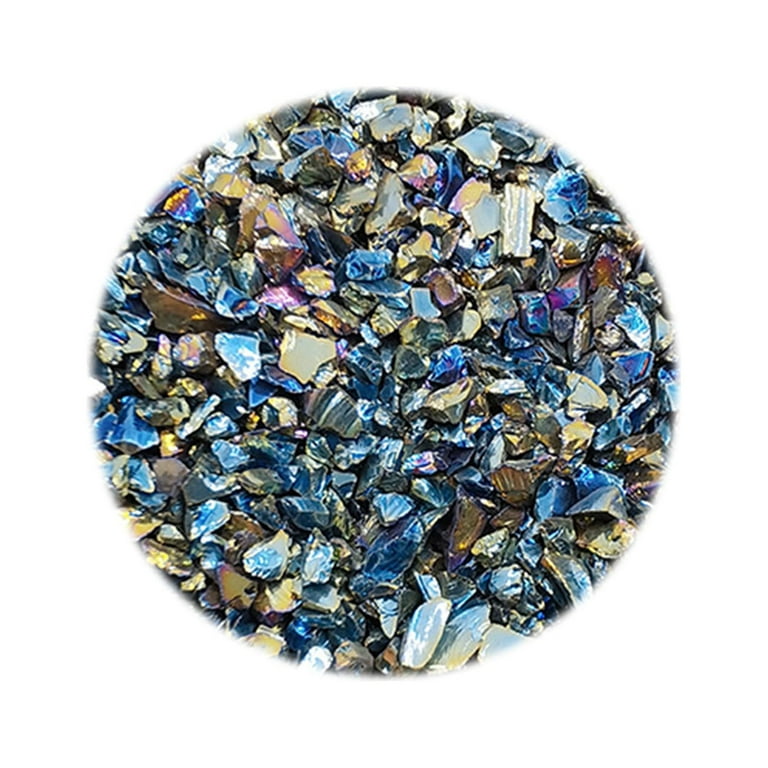 GROFRY 1 Bag Nail Rhinestone Colorful Glittering Irregular Shape Large  Quantity Nail Art Decor Faux Crystal Crushed Glass Stone DIY Crafts Epoxy  Resin