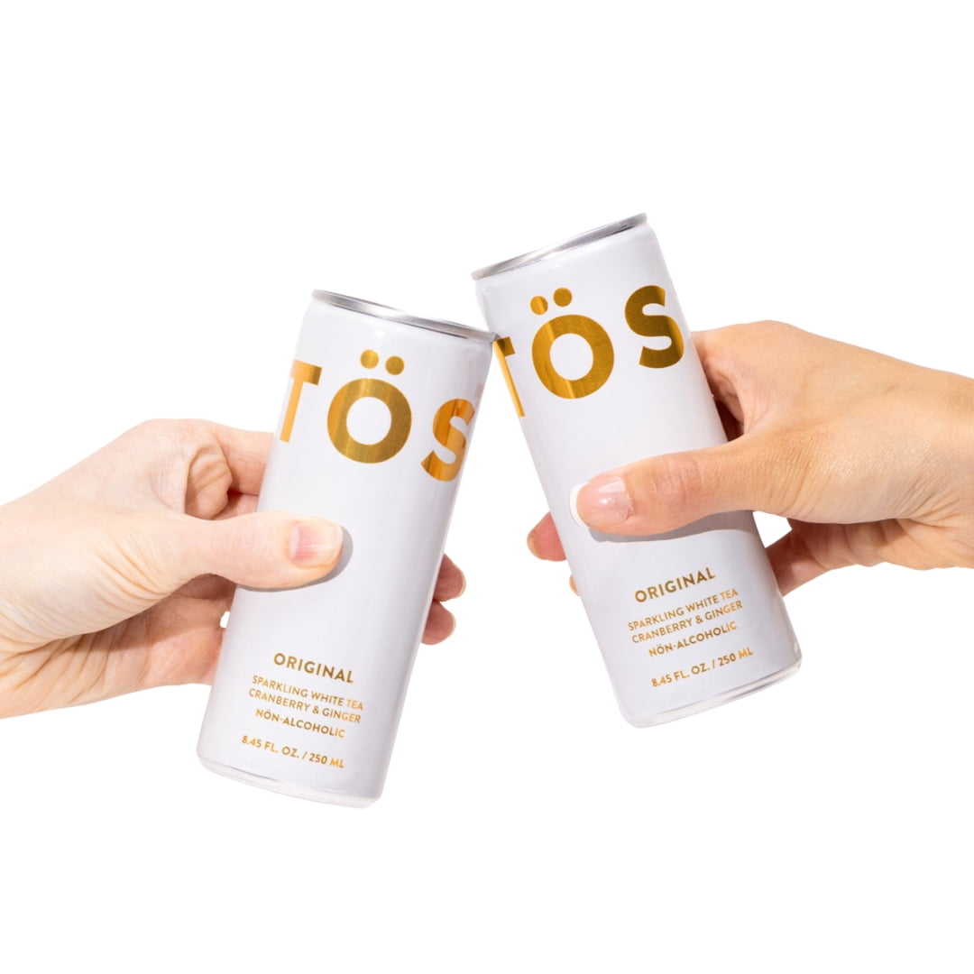 TÖST Original Cans Non-Alcoholic Sparkling Beverage, 250 ML - 24 pack