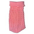 thumbnail image 2 of Pets In Pink Dog Cable Knit Sweater Large, 2 of 4