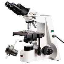 AmScope 40X-2500X Professional Infinity Kohler Binocular Darkfield Microscope New