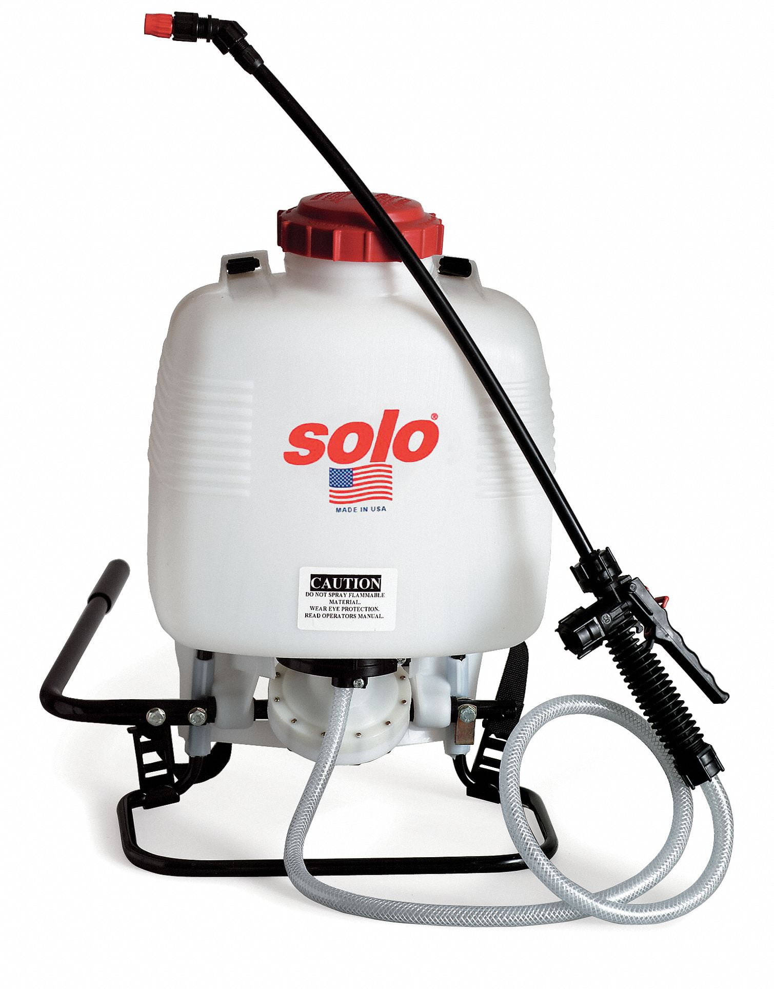 Garden Backpack Sprayer  4 Gallon Piston High-Pressure Pump By Solo 