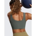 thumbnail image 4 of Top deportivo CRZ YOGA acanalado sin costuras soporte medio X-Small, 4 of 6