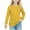 Yellow H, variant on Loopsun Girls Long Sleeve T Shirts, Toddler Girl Casual Crew Neck Long Sleeve Pullover Shirt Top Orange, 13-14 Years