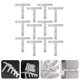 thumbnail image 2 of 20pcs T Forma Soporte plano Soporte Soporte Sólido Reparación de Placas de reparación Reemplazo, 2 of 5