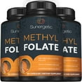 thumbnail image 6 of Premium Methyl Folate Supplement - Methyl Folate Capsules with Methylated Vitamin B12 and Vitamin B6 - Metabolically Active Folate as Magnafolate - Methylfolate 400 mcg per Capsule - 6, 6 of 7