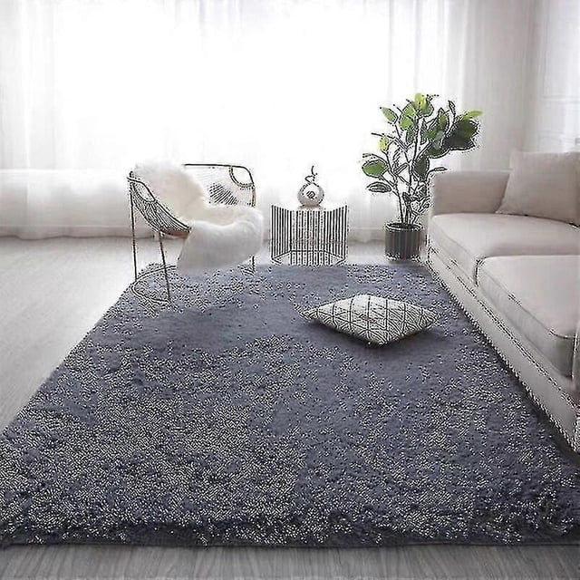 Large Plush Carpet Living Room Decoration Fluffy Rug Thick Bedroom Carpets Anti-slip Floor Soft Lounge Rugs Solid Mat