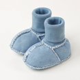 thumbnail image 1 of Zapatos de aprendizaje con forro polar grueso para bebé, zapatos de invierno de 0 a 12 meses, zapatos de bebé de fondo suave, calcetines para bebé para todas las estaciones, 1 of 5