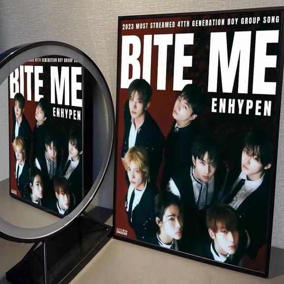 Korean Boy Group,E-ENHYPEN Movie Sticky Posters