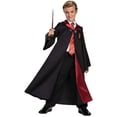 thumbnail image 4 of Disfraz de Harry Potter para niños, uniforme de Gryffindors, ropa de bruja, bata de mago, añadir un lazo, capa, regalo de escuela mágica, 4 of 4
