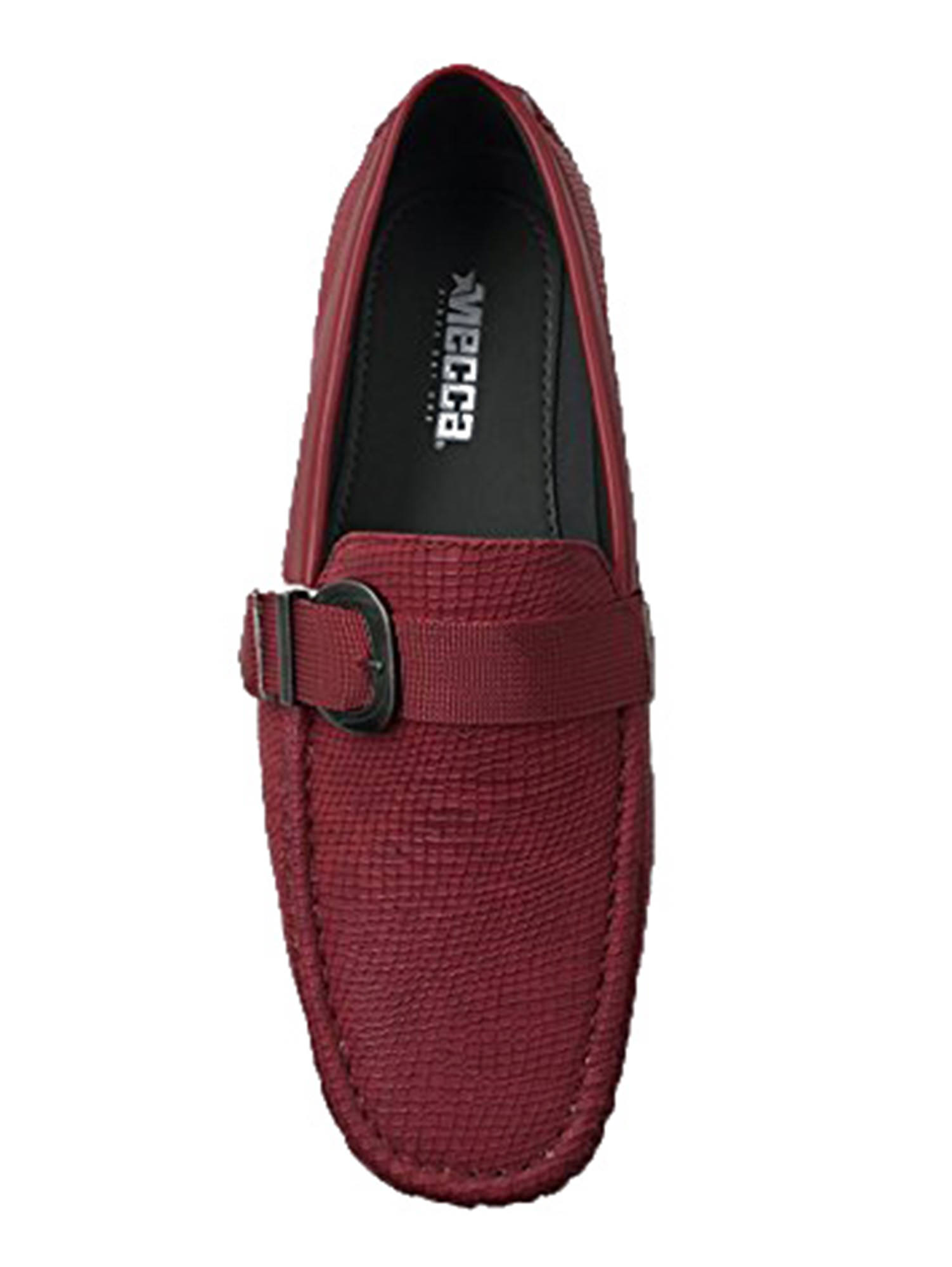 Mecca ME-4103 NORM Mens Belt Strap Slip-On Loafers Shoes - image 4 of 8