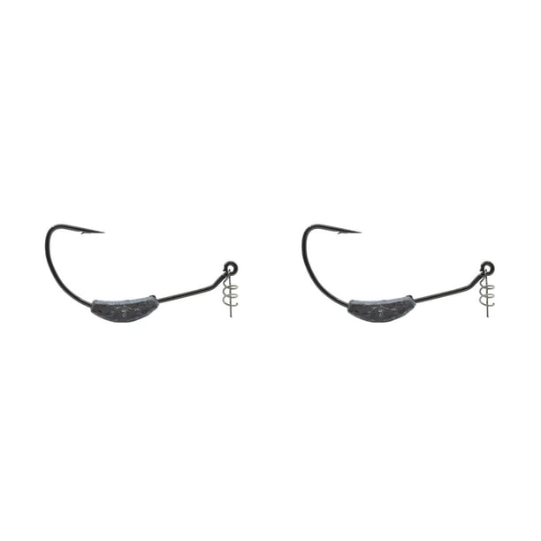 Yuarrent Anzuelo de pesca de acero de alto carbono, anzuelos de manivela de gusano, suministros de aparejos de 2,5g Type3 NO3 Yuarrent CBP268179