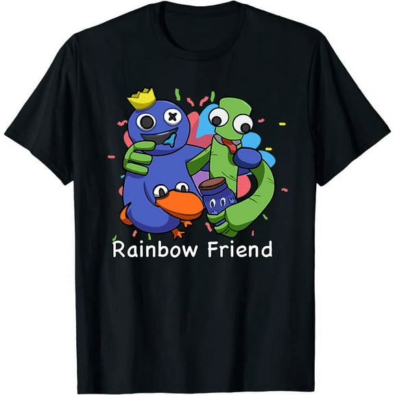 Rainbow Friend For kids Birthday T-Shirt Size 4-5