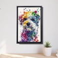 thumbnail image 5 of Dandie Dinmont Terrier Dog Poster Wall Art for Bedroom Living Room Funny Graffiti Dog Picture Cool Dog Decor Wall Art, 5 of 6