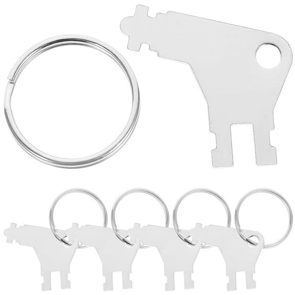 Worgeous 5 Sets Paper Towel Dispenser Keys Replacement Toilet Paper Dispensers Keys Compatible for Georgia 50504