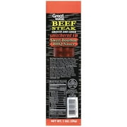 Great Value Beef Steak Smothered in Sweet Bourbon BBQ Sauce, 1 Oz.