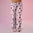 thumbnail image 1 of Pantalones de pijama Sanrio Hello Kitty Pajamas Pants for Womens Cute Hello Kitty Pajama Pants Printed Home Pants Pajamas Spring Long Pants Sleepwear Yoga Pants, 1 of 7