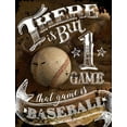thumbnail image 2 of Art Licensing Studio 19x24 Black Ornate Wood Framed with Double Matting Museum Art Print Titled - that Game is Baseball, 2 of 4
