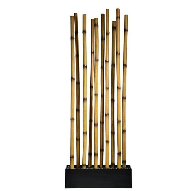 84"H Bamboo Artificial Lifelike Decorative Indoor/ Outdoor 5 Poles