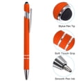 thumbnail image 4 of Unique Bargains Ballpoint Pen with Stylus Tip, Medium Point, 1.0mm, Black Ink, 6 Pack, 4 of 5