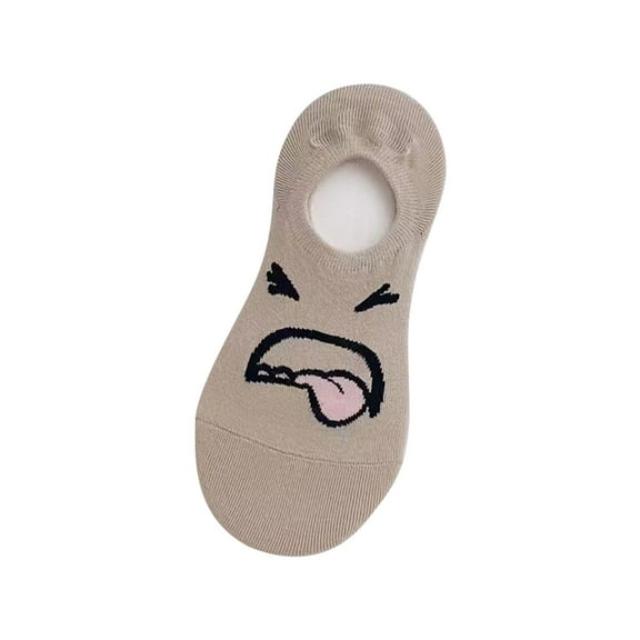 LNMQLPDBS Toddler Girl Socks Funny Pattern Crew Socks Toddler Socks 2t-3t Thin Breathable Baby No Show Socks Cartoon Fashion Soft Non-Slip Shorty Socks Toddler Summer Casual Socks ﻿ A one Size