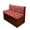 Christmas Dachshunds, variant on XYZCANDO 2-Piece RV Dinette Cushion Covers Soft Elastic, Compatible with Dinette Booth Camper Camper Cushion Covers(Maple Leaf)